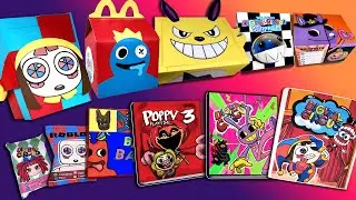 AMAZING DIGITAL CIRCUS 🤡 POPPY PLAYTIME CHAPTER 3 🐶 GARTEN OF BANBAN 🎁Mystery box 📕 Game book