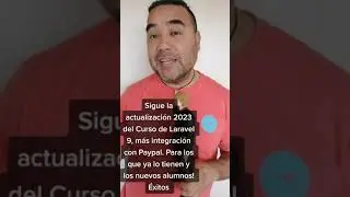 Nueva actualización para el curso de Laravel en Udemy: integración con Paypal