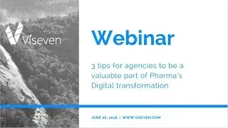 3 tips for agencies to be a valuable part of Pharma’s Digital transformation