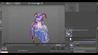 Cloth Princess 2 Model 3d for c4d free downloads (file describe)