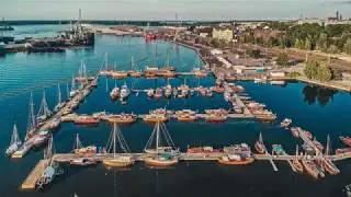 Tunnnelmapaloja Kotkan Puuvenemessuuilta