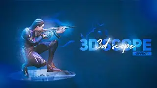 How To Create EASY 3D SCOPE EFFECT For Your Valorant Montage / Pubg Montage | After Effect Tutorial