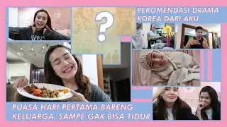 Beby Vlog #95 - PUASA HARI PERTAMA SAMPE GAK BISA TIDUR! ORANG RUMAH NONTON DRAMA KOREA SEMUA😂🌸