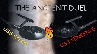 USS VENGANCE vs USS VALOR | LIGHT VS DARK |  Star Trek Ship Battles - Bridge Commander