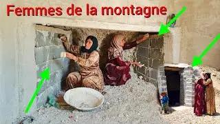 Shelter and cave dwelling: Making beds, the idea of ​​mountain women,