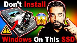 🔥Don't Install Windows On SSD🔥Don't Make SSD Boot Drive 