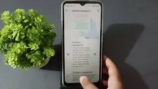 how to set button navigation realme c30s