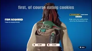 Grogu Back Bling All Gimmicks and Features [Fortnite]