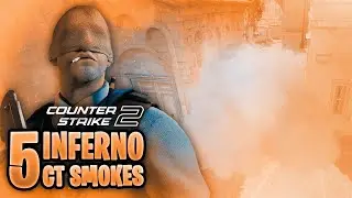 5 CT Smokes YOU MUST KNOW in CS2 - 2023 CS2 Utility Guide