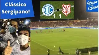 CONFIANÇA x SERGIPE - SERGIPANO 2022  / VLOG