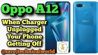 Oppo A12 When Charger Unplugged Mobile Turn Off Problem Solution | Oppo A12 Battery Repair