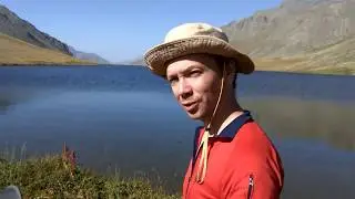Поход с ребенком по Грузии. Подъем к озеру Черных Скал |  Trekking to the Black Rock Lake