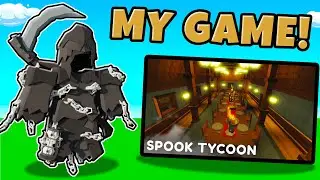 MY NEW GAME RELEASED! Roblox Spook Tycoon