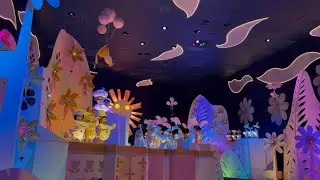 “it’s a small world” Finale with new verse Disneyland