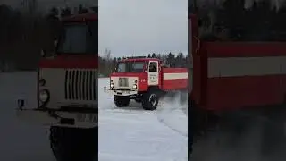 gaz 66 ice drift