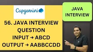 56. Java Program to get AABBCCDD for ABCD | Java Interview Questions| RD Technical Learning