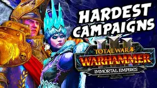 Top 10 Hardest Campaigns to Play in Total war Warhammer 3!