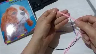 Как вязать от одного клубка в 3 нити  МК