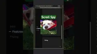 The EASIEST Way to Create a Javascript Scroll Spy with Intersection Observer API