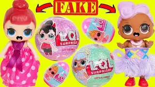 LOL OMG Makeover DIY Curious QT Big Sister OMG OOAK Street In Wonderland