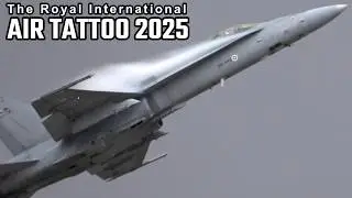 RIAT 2025 F/A-18C Finnish Air Force The Royal International Air Tattoo