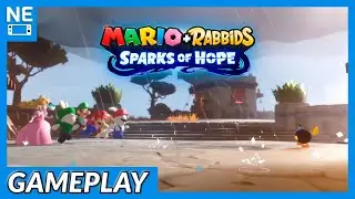 Mario + Rabbids Sparks of Hope - 17 minutes of new Beacon Beach gameplay