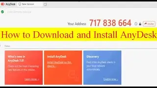 How to download and install any desk | how to download anydesk in laptop windows 10 | anydesk|remote