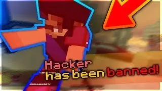 Hacker gets banned mid fight! (Minecraft FaithfulMC)