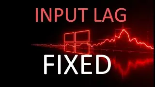 Windows Input Lag Solved FAST and EASY
