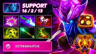NEW POS 4 SUPPORT! - Riki Support | Full Gameplay Dota Class [7.39c]