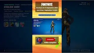 Fortnite Item Shop⏰ Friday, September 13, 2024 #fortnite #fortnitebattleroyale #fortniteshorts