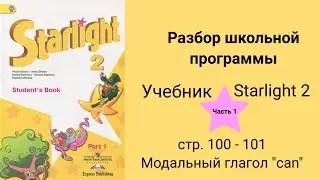 Starlight 2 (Звёздный английский 2), учебник (часть 1), стр. 100  - 101