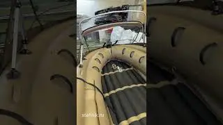 Носовой тент №1 на лодку Badger ARL420s + Тарга + Люк для рыма