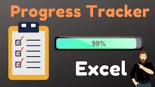 How to Create Progress tracker with using Check Boxes#Advance ExcelUsing Check BoxesProgress Tracker