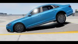 BeamNG Drive - Audi A8 TFSI Quattro Tiptronic Business Suspension Testing