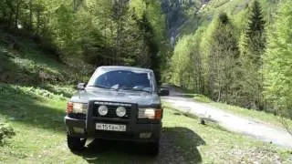 Range Rover P38 Going To Abkhazia