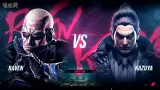 TEKKEN 8   Raven vs Kazuya Gameplay PS5 High Level  60FPS Tekken 8 2024