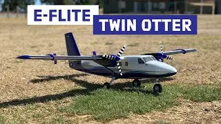 E-flite Twin Otter 1.2m STOL RC Bush Plane