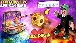⚽ HİLE KULLANMADAN AFK KASILARAK OYUNU HIZLICA BİTİRME YÖNTEMİ ⚽ Goal Kick Simulator / Roblox Türkçe