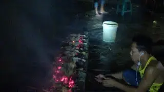 Suasana mendung sore hari dikampung,,,