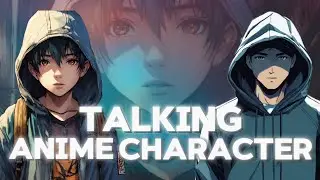 how to make cartoon character video 🤩 how to make talking anime charactar😎