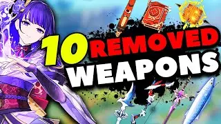 10 RARE and UNATTAINABLE Weapons in Genshin Impact