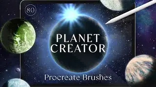 Planet Creator Procreate Brushes