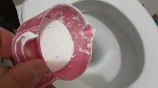 YIKAMA TOZUNU  Tuvaletinize Kökün Ne Odugunu Görün | ♨️