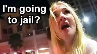Entitled Karen has TEMPER TANTRUM During  Arrest