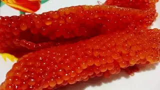 Как солить икру горбуши