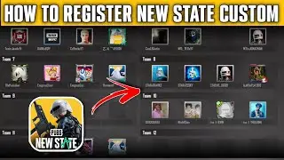 How to ragister new state custom and scrims | new state discord server’s for custom