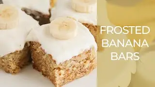 Frosted Banana Bars Recipe