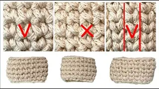 3 Types of Single Crochet: Regular, Cross Stitch, and Waistcoat Stitch, Beginner-Friendly Tutorial