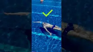 Spot the Difference in His Backstroke Technique!